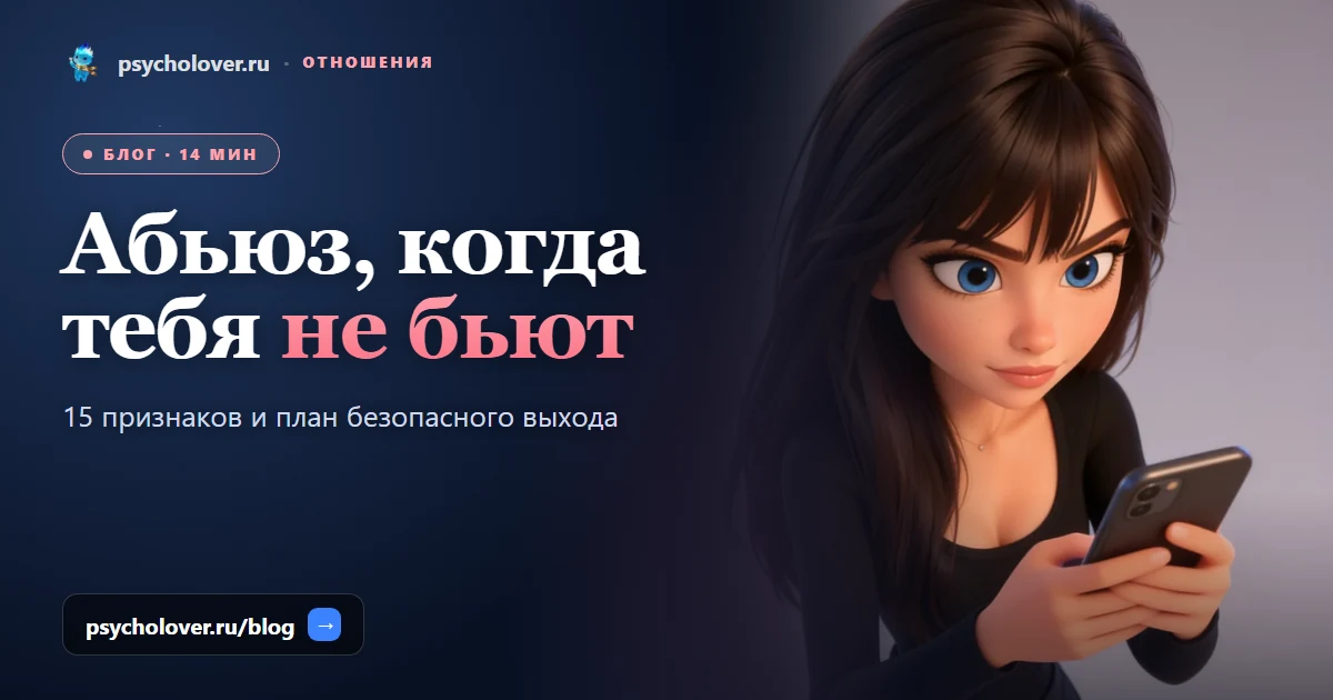 Абьюзивные отношения — обложка статьи