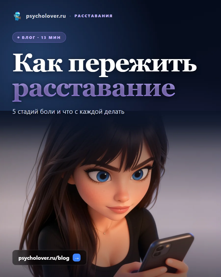 Как пережить расставание — обложка