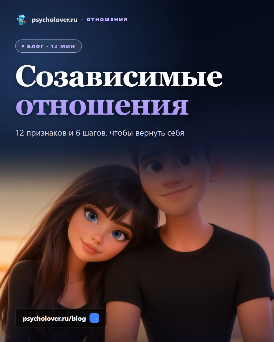 Созависимые отношения — обложка статьи