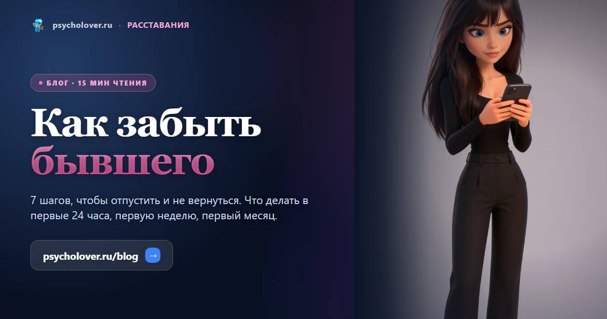 Девушка в тишине после расставания — как забыть бывшего