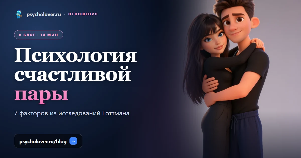 Психология счастливых отношений — обложка статьи